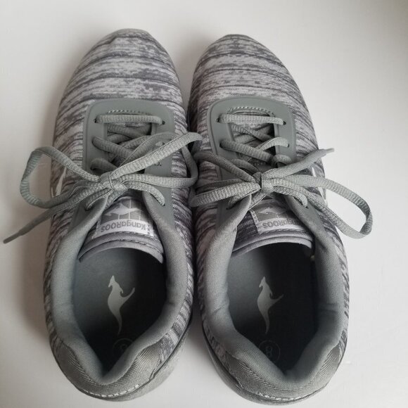 Kangaroos Sneakers Women's Size 8 Athletic Shoes Runners Lace Up US Grey - Picture 9 of 12
